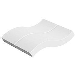 vidaXL Matelas à ressorts bonnell moyen 140x190 cm