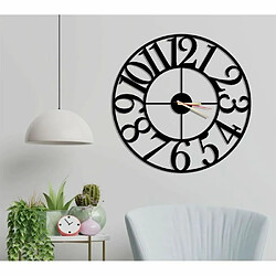 DEKORY Bonao Horloge Murale en Métal 50cm