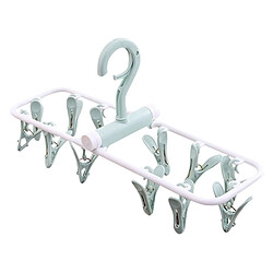 Acheter Wewoo Séchoir pliant à 12 clips Chaussettes de sous-vêtements Clip Rack de vêtements multifonctionnel violet