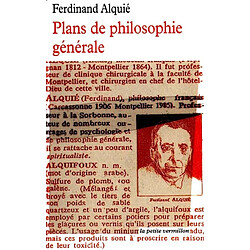 Plans de philosophie générale