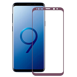 Wewoo Film protecteur de protection écran ultra-fin en polyuréthane à plat en soie pour Galaxy S9 Violet