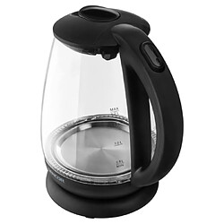 Sencor SWK 1785BK Bouilloire 1.7L 2200W Filtre Anti-Poussière Verre Noir