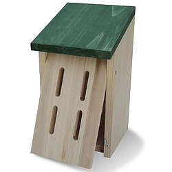 Avis vidaXL Maison pour papillons 8 pcs Bois 14 x 15 x 22 cm