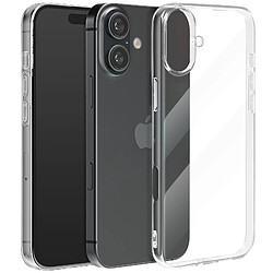 Avizar Coque Antichoc pour iPhone 16 Épaisseur 1.5mm Caméra protégée Transparent