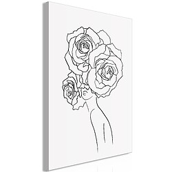 Artgeist Tableau - Fancy Roses (1 Part) Vertical 40x60 cm