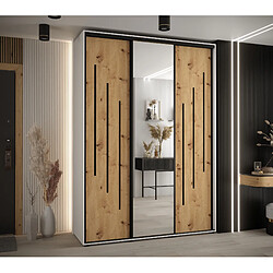 Abiks Meble Armoire DAVOS 9 À Portes Coulissantes 235,2/170/60 3 Portes