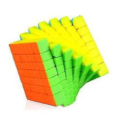 Universal 7x7x7 Magic Speed Stickers Innombrables Cubes Pro Puzzle Cube Brain Trailer Adulte Adulte Tourne en douceur