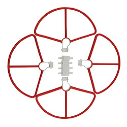 Acheter Couvercle De Protection Pour Hélice RC Pour Hubsan Zino H117S Quadricoptère RC Rouge