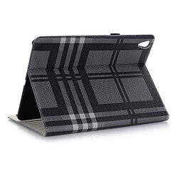 Wewoo Housse Étui Coque Etui en cuir PU à rabat horizontal pour iPad Pro de 12,9 pouces 2018avec porte-cartes et gris pas cher