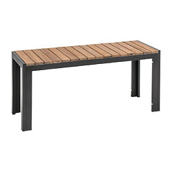 Banc en Acier & Bois d'Acacia - 1000 mm - Lot de 2 - Bolero