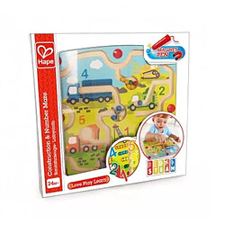 Hape Labyrinthe magnetique vehicules de chantier