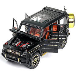 Universal Modèle de voiture en alliage SUV Musique légère portes ouvertes Portes à emporter Diecast