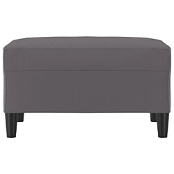 Avis Maison Chic Repose-pied,Tabouret confortable Gris 70x55x41 cm Similicuir -MN70461