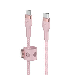 Acheter Cbl Si tressé USB-C X2 1M ros Belkin Cbl Silicone tressé US