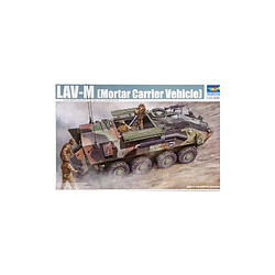 Trumpeter Maquette Véhicule 8*8 Lav-m W/120mm Mortar