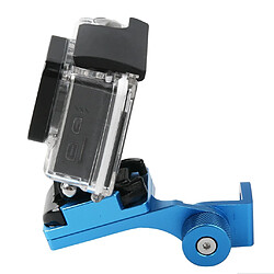 Acheter Support De Support De Montage Pour Miroir De Moto Pour Gopro Bleu