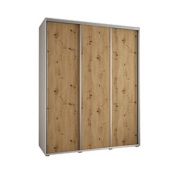 Abiks Meble Armoire DAVOS 1 À Portes Coulissantes 235,2/190/60 3 Portes