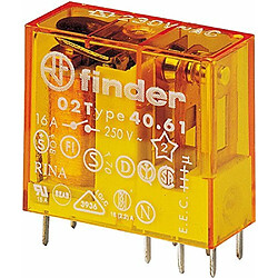 Finder Série 40 – Rele Mini Relais 5 mm 1 VA et vient 16 A 12 Vac