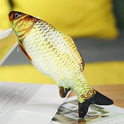 Universal 30 cm Simulation Dancing Fish Plux - Indoor Electric (Jaune)