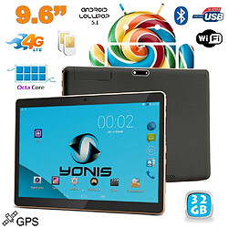 Yonis Tablette tactile 4G Android 9 pouces + SD 8Go