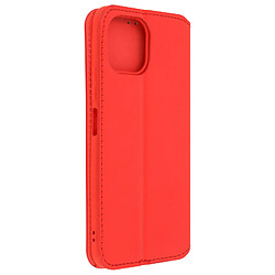 Avizar Housse Xiaomi Mi 11 Lite et 11 Lite 5G NE Portefeuille Fonction Support Rouge