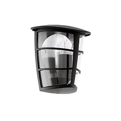 Avis Demi Applique Murale extérieure Noir 1X60W Aloria - EGLO LIGHTING - 93407