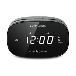 RADIO REVEIL DOUBLE ALARME MUSE M-155-CR