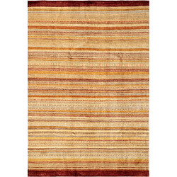 Vidal Tapis de laine 269x200 brun Juma