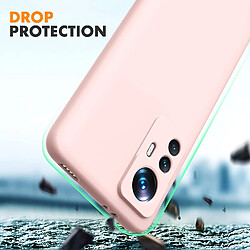 Coque Silicone Couleur Rose + 2 Verres Trempes Pour Xiaomi 12T Pro 5G Little Boutik®