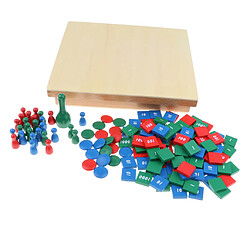 Jeu de timbre Montessori math mathématiques pas cher