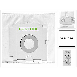 Festool SELFCLEAN SC FIS-CT 36/10 Sacs filtre pour aspirateurs mobiles CT 36 - 10 pcs. (496186)