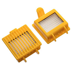 vhbw 2x filtres compatible avec iRobot Roomba 700, 720, 750, 765, 772, 772e, 774, 775 Pet, 776, 776p, 782, 782E, 785, 785 Pet aspirateur filtre HEPA