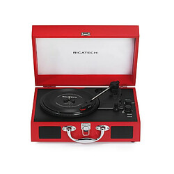 Ricatech Tourne-disque avancé RTT21 Rouge