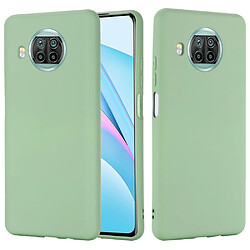 Coque en silicone plaine avec sangle vert pour votre Xiaomi Mi 10T Lite 5G