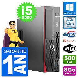 PC Fujitsu Esprimo D556 DT Intel i5-6500 RAM 8Go Disque 500Go Windows 10 Wifi - Occasion