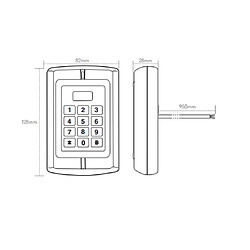 Avis Thomson Clavier RFID Argent