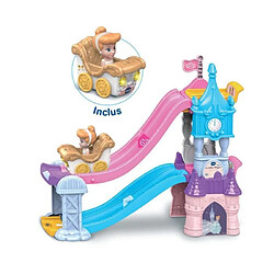 VTECH TUT TUT BOLIDES DISNEY PRINCESSES - CHÂTEAU - TOBOGGAN ENCHANTÉ (+ LE CARROSSE MARIAGE ENCHANTÉ DE CENDRILLON)