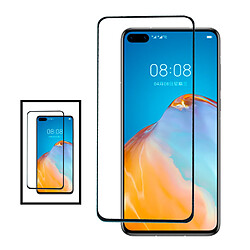 PHONECARE Kit 2 Film de Verre Trempé Incurvé pour Huawei P40 Pro+ Plus