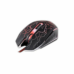 mouse gaming ottico rebeltec diablo nero/rosso [umrecrpg030]