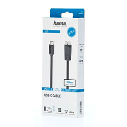 HAMA Câble USB-C, mâle USB-C - mâle Micro-USB, USB 3.2 Gen1, 5Gbit/s, 0,75m