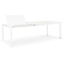 Avis Bizzotto Table extérieure Konnor 160/240 x 100 blanc