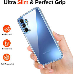 Coque Silicone Transparente + Verre Trempe Pour Samsung Galaxy A15 Little Boutik©