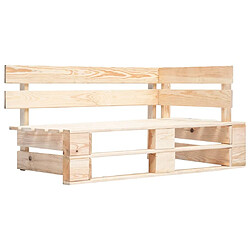 Maison Chic Salon de jardin palette 6pcs avec coussins | Ensemble de Table et chaises | Mobilier d'Extérieur Bois de pin imprégné -GKD21361