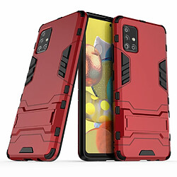 Coque en TPU avec béquille rouge pour votre Samsung Galaxy A51 5G SM-A516