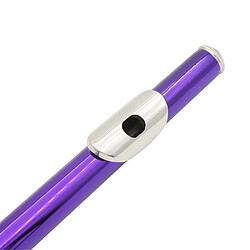 Acheter Tube de cupronickel durable à 16 trous c flûte à clé avec touche split e violet