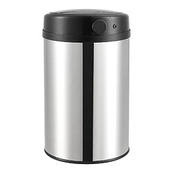 Poubelle à Capteur Acier Inox 30 Litres Argenté [en.casa] pas cher