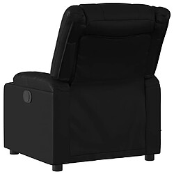 Acheter vidaXL Fauteuil de massage inclinable électrique noir similicuir