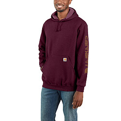 Sweatshirt à capuche MIDWEIGHT taille 2XL bordeaux - CARHARTT - S1K288PRTXXL