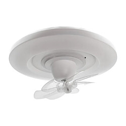 Ventilateur de plafond RAKI MOVE blanc, 6 pales, 38W LED 3000-6000K, H21xP.48cm