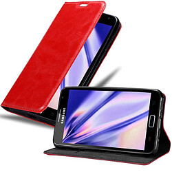 Cadorabo Coque Samsung Galaxy NOTE 1 Etui en Rouge